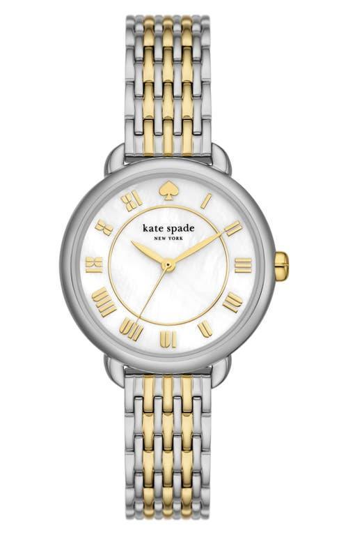 Womens Lily Avenue Two-Tone Stainless Steel Three-Hand Watch Product Image