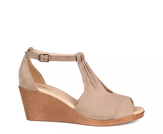 Journee Collection Kedzie Womens Wedges Brown Product Image