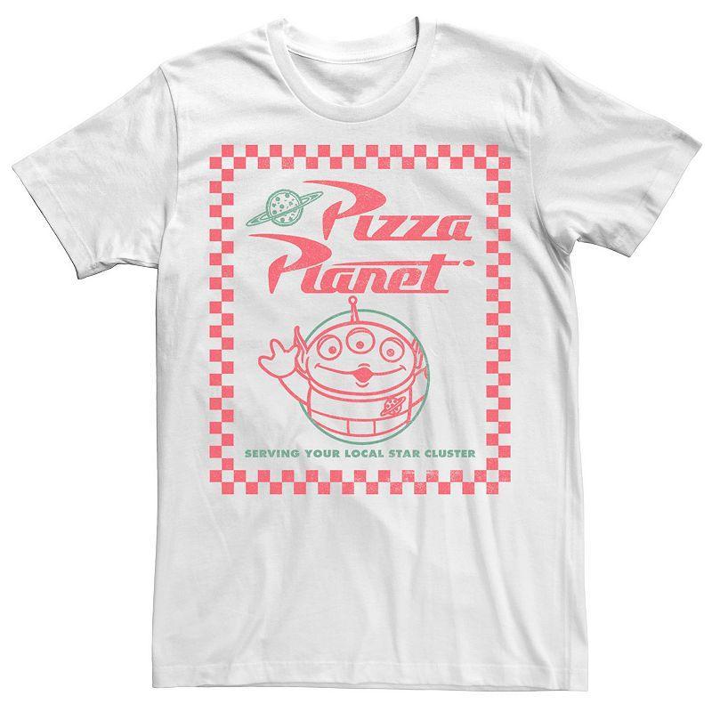 Disney / Pixars Toy Story Alien Mens Pizza Planet Box Art Tee Product Image