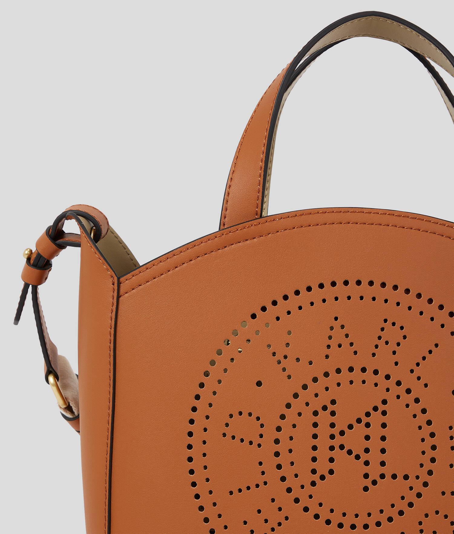 K/CIRCLE PERFORATED SMALL TOTE BAG Product Image