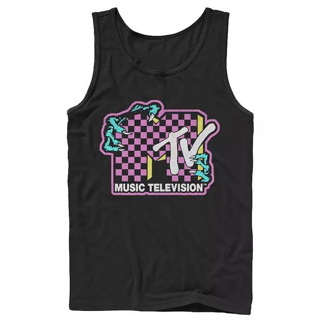 Mens MTV Checkered Zombie Hands Tank Top Product Image