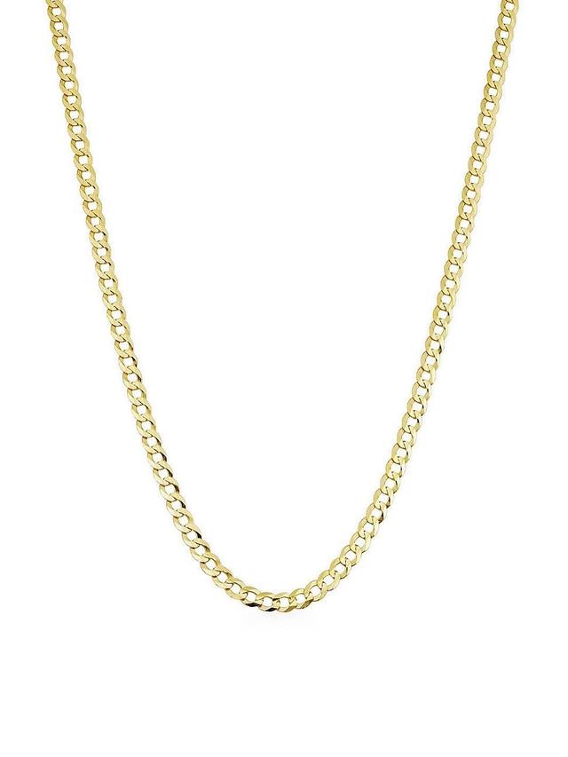 Womens 14K Yellow Gold Carmine Curb Chain Product Image