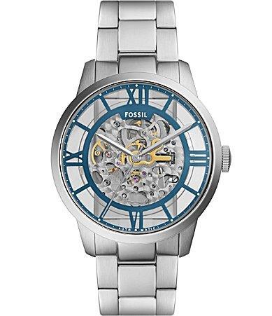 Fossil Mens Townsman Automatic Stainless Steel Watch Product Image