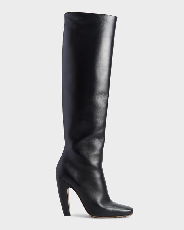 Leather Knee Boots Product Image