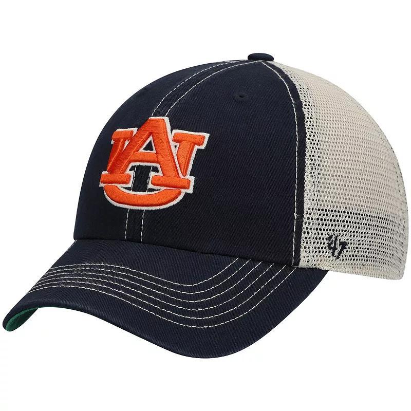 Mens 47 Navy Auburn Tigers Trawler Trucker Snapback Hat, AUB Blue Product Image