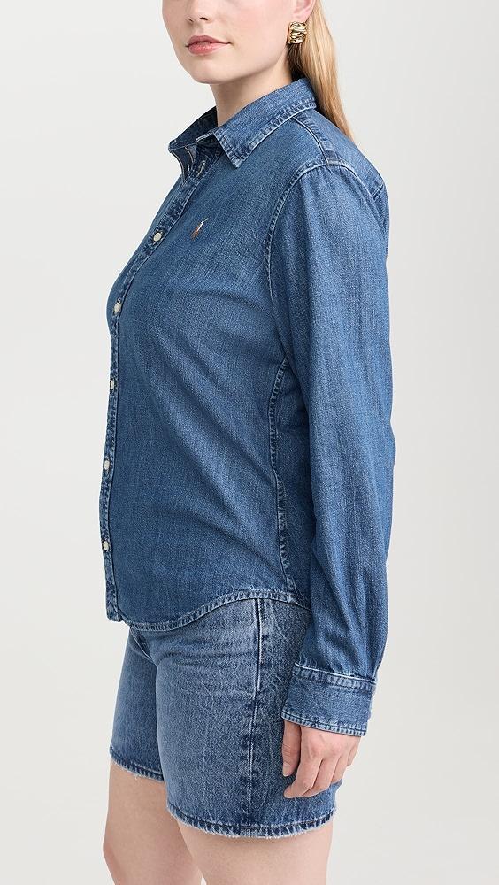 Polo Ralph Lauren Denim Long Sleeve Button Down | Shopbop Product Image