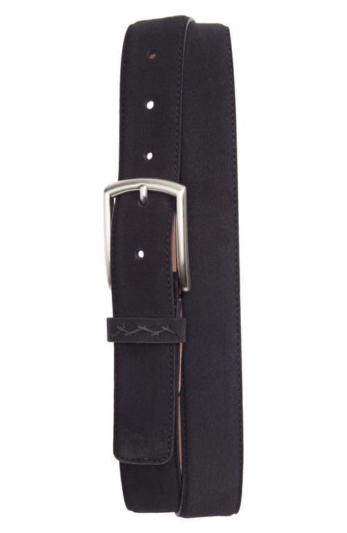 ZEGNA Free Size Vicuna Lined Suede Belt Product Image