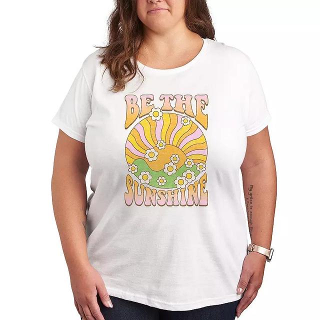 Plus Be The Sunshine Graphic Tee, Womens Product Image