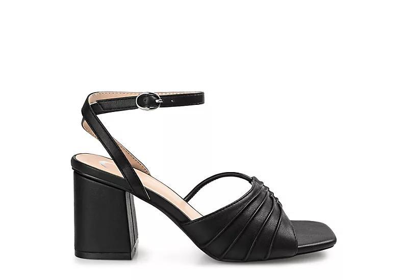 Journee Collection Womens Shillo Block Heel Sandals Product Image