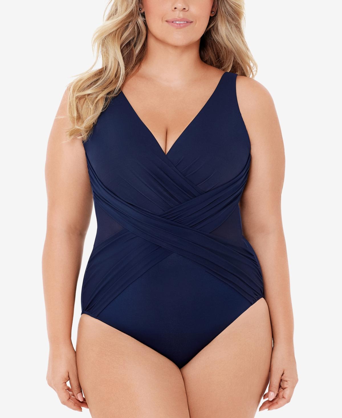 Miraclesuit Illusionist Crossover One-Piece Swimsuit Product Image