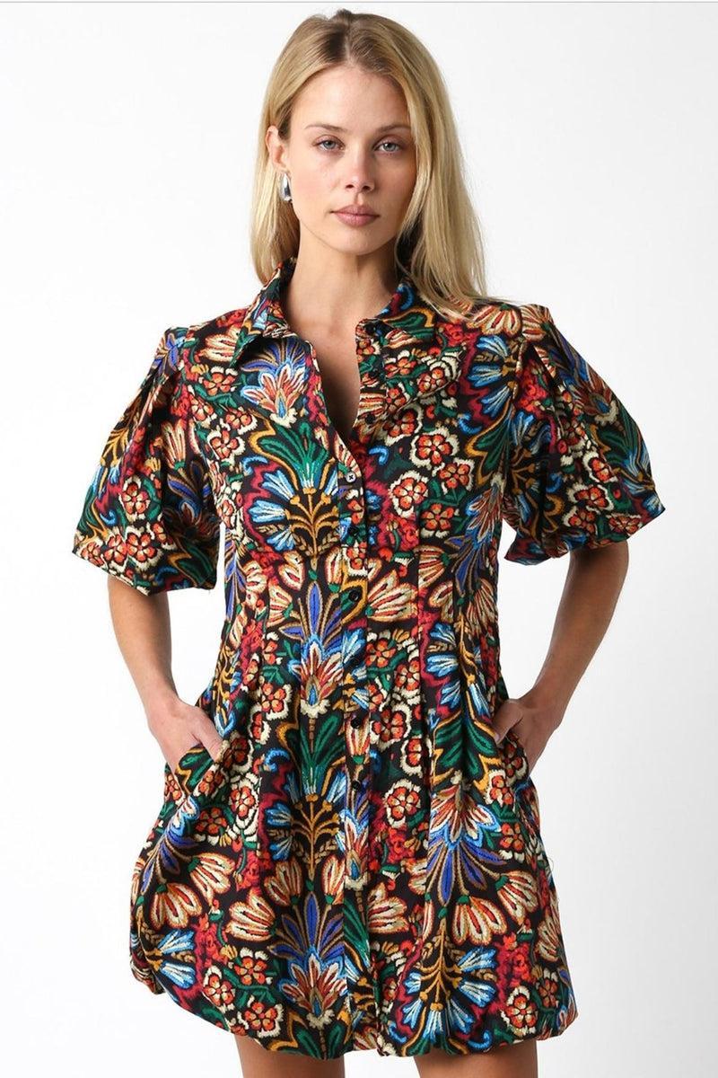 Floral Bubble Dress Product Image