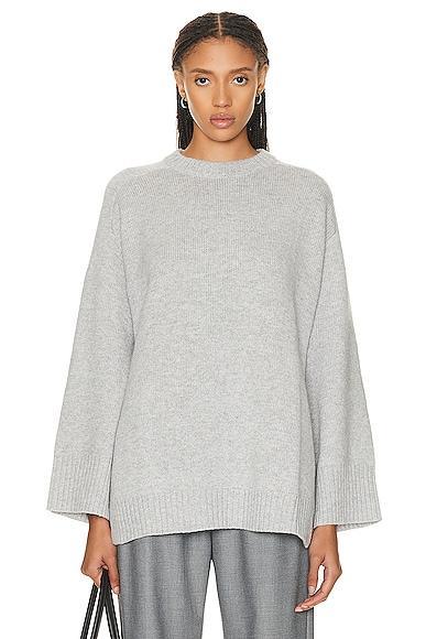 Loulou Studio Safi Step Hem Wool & Cashmere Sweater Product Image