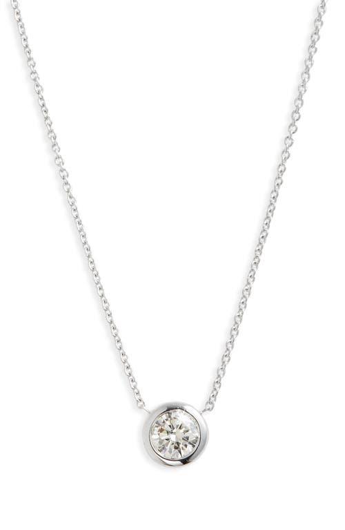 Roberto Coin Diamond Bezel Necklace Product Image