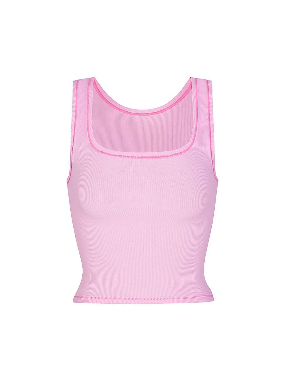 Womens Cotton Rib Tank Product Image