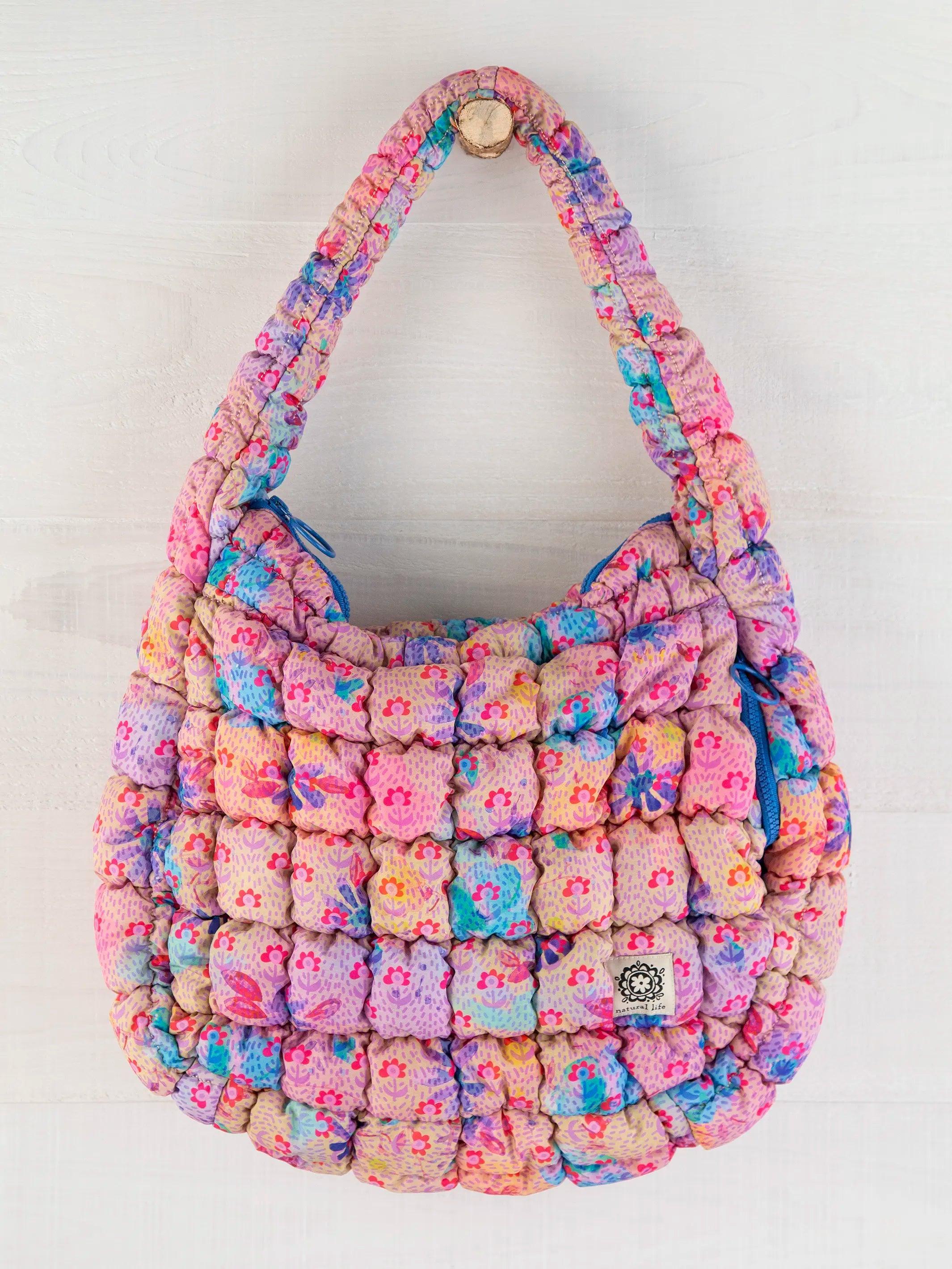 Puffy Fit-It-All Bag - Tiny Mod Watercolor Floral Product Image