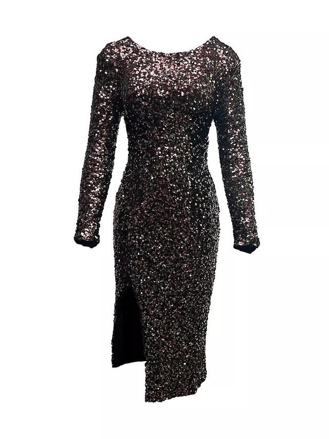 Natalie Sequined Midi-Dress Product Image