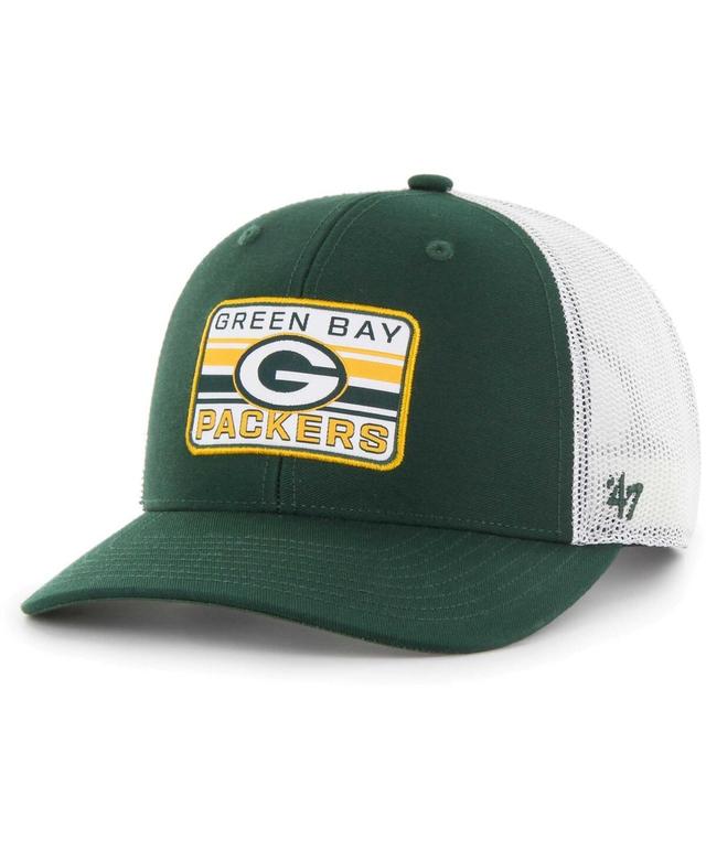 Mens 47 /White Bay Packers Drifter Adjustable Trucker Hat Product Image