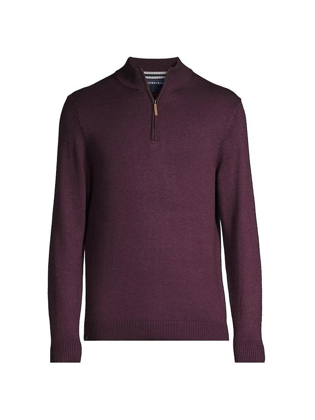 Mens Cassady Quarter-Zip Sweater Product Image