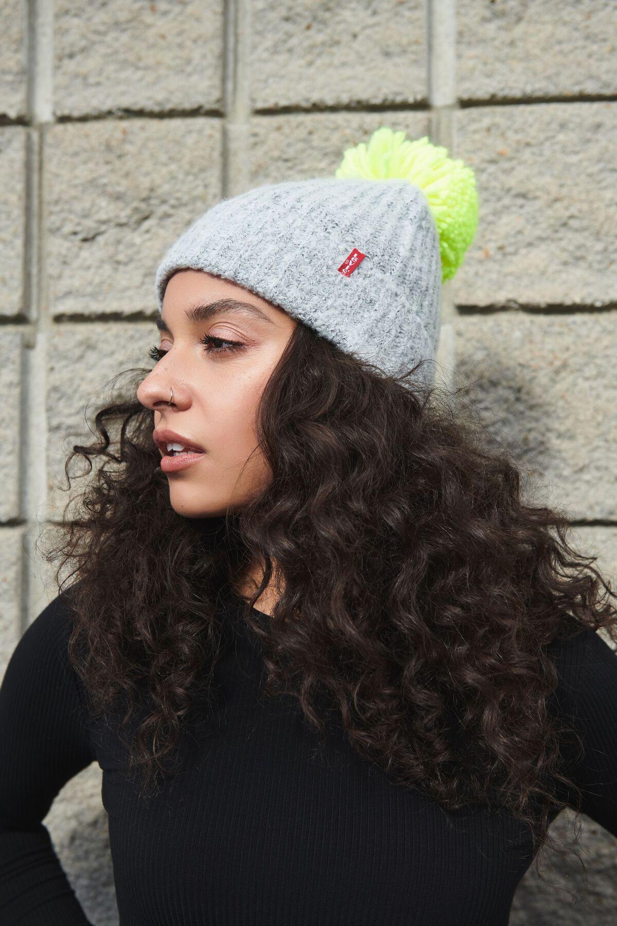 LEVI'S Oversized Pompom Beanie  Product Image