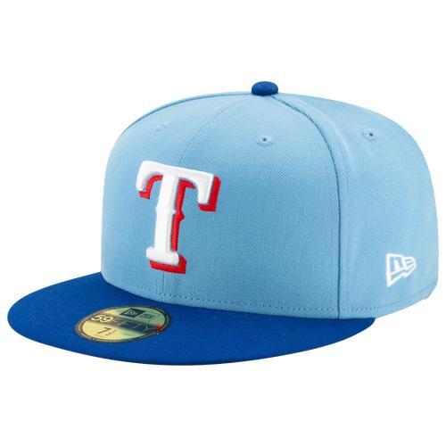 New Era Texas Rangers New Era Rangers 59Fifty Authentic Cap - Adult Royal Product Image