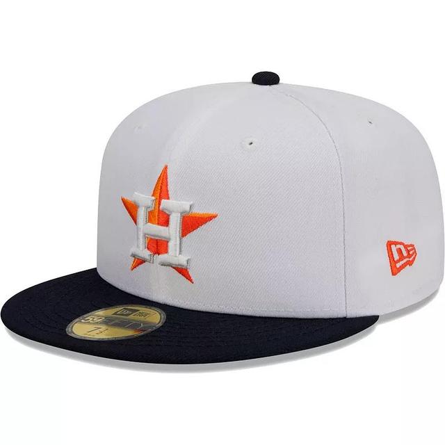 Mens New Era Houston Astros Optic 59FIFTY Fitted Hat Product Image