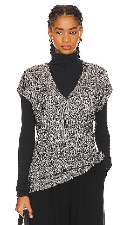 Stitches & Stripes Hudson Vest in Grey. - size S (also in XS) product image