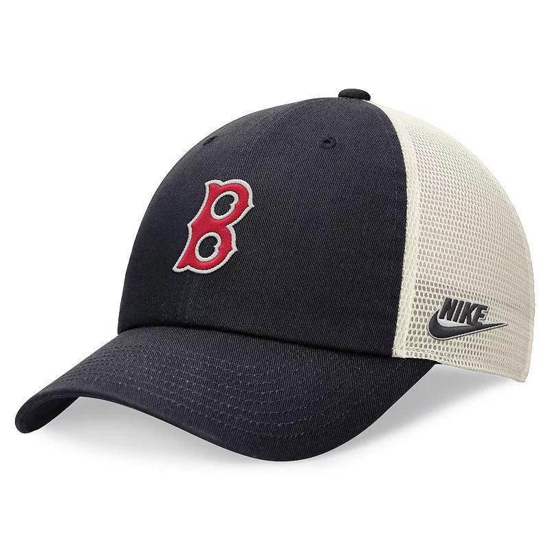 Mens Nike Navy Boston Red Sox Cooperstown Collection Rewind Club Trucker Adjustable Hat RSX Blue Product Image