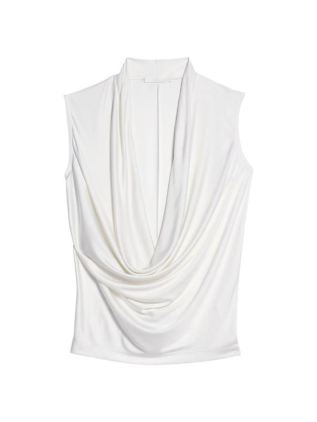 Womens Sleeveless Cowlneck Top Product Image