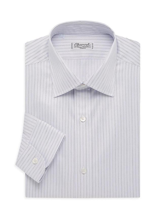 Mens Multi-Stripe Dress Shirt Product Image