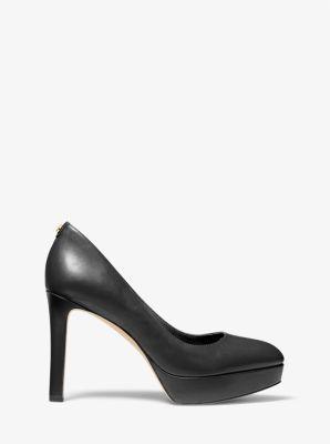 Chantal Leather Platform Pump Product Image