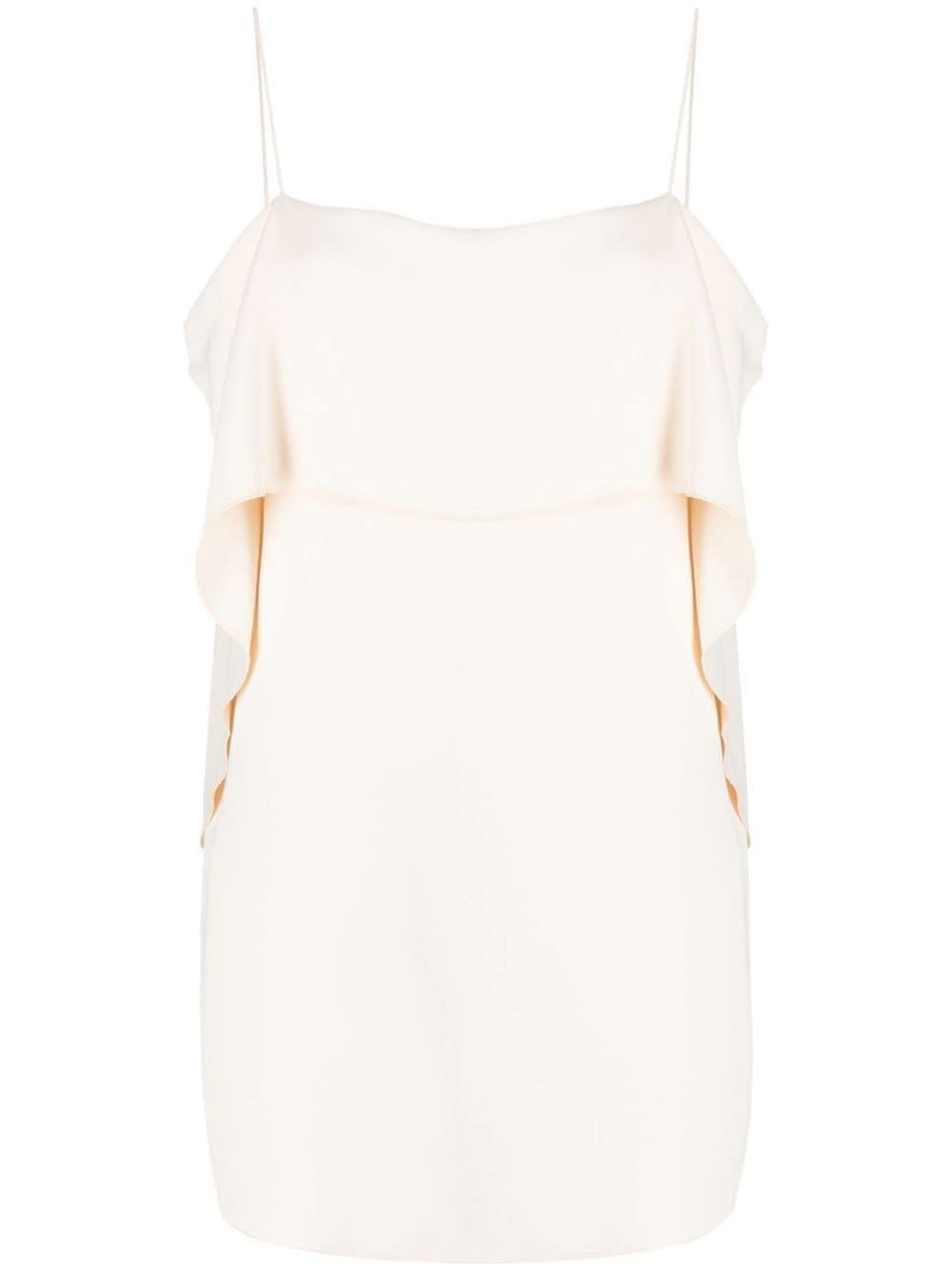 TOTÊME Draped Ribbed-jersey Camisole In Blush Product Image