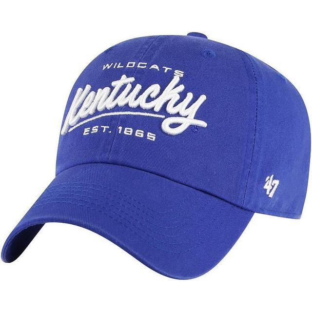 Womens 47 Royal Kentucky Wildcats Sidney Clean Up Adjustable Hat Product Image