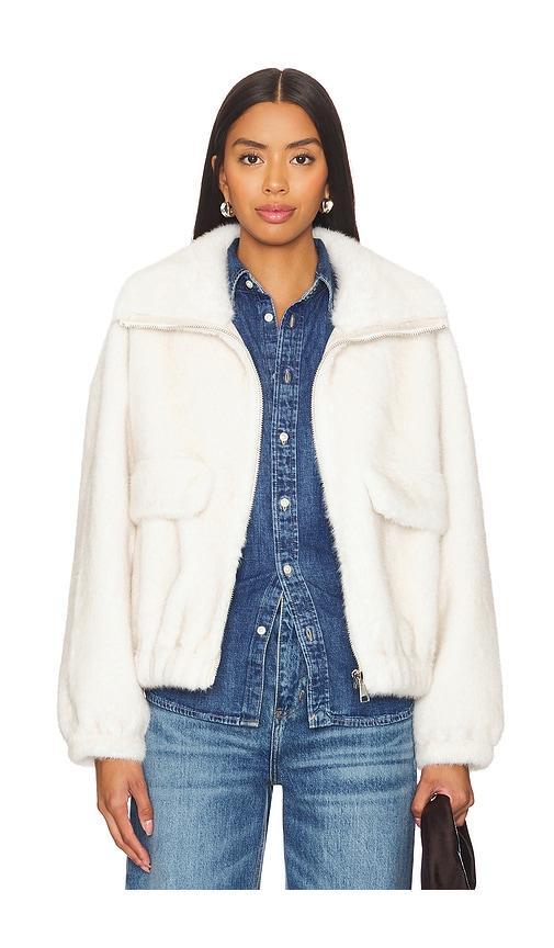 Genz Faux Fur Jacket Product Image