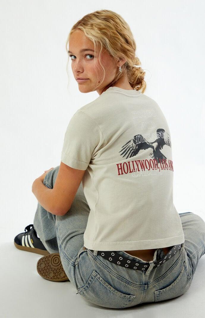 Women's Hollywood LA Dreams Eagle T-Shirt Product Image