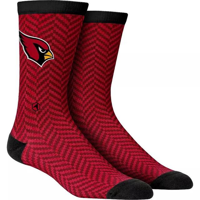 Mens Rock Em Socks Arizona Cardinals Herringbone Dress Socks Product Image