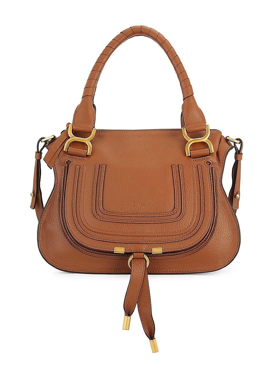 Chlo Small Marcie Leather Satchel Product Image