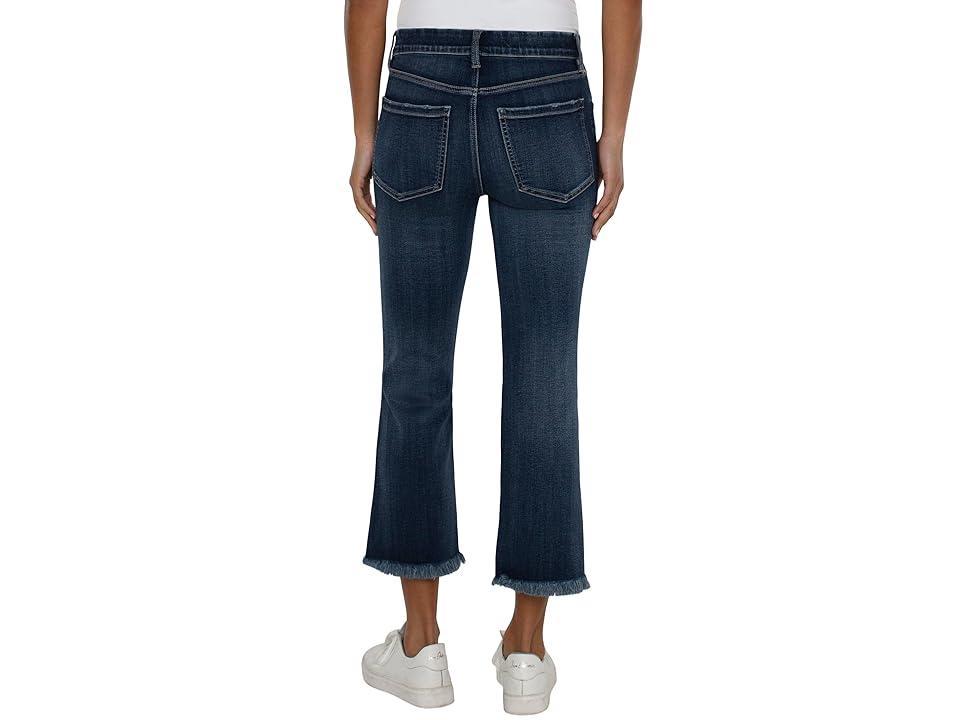 Liverpool Los Angeles Gia Glider Pull-On Flare Mid-Rise Dual FX Denim Jean 25 1/2 in Edgehill (Edgehill) Women's Jeans Product Image