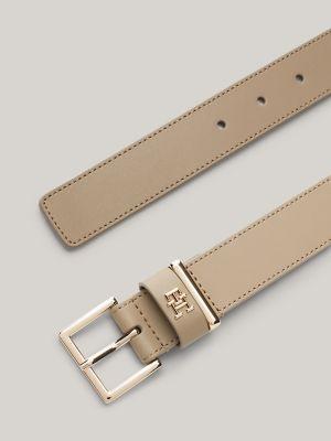 TH Monogram Double Keeper Leather Belt Product Image