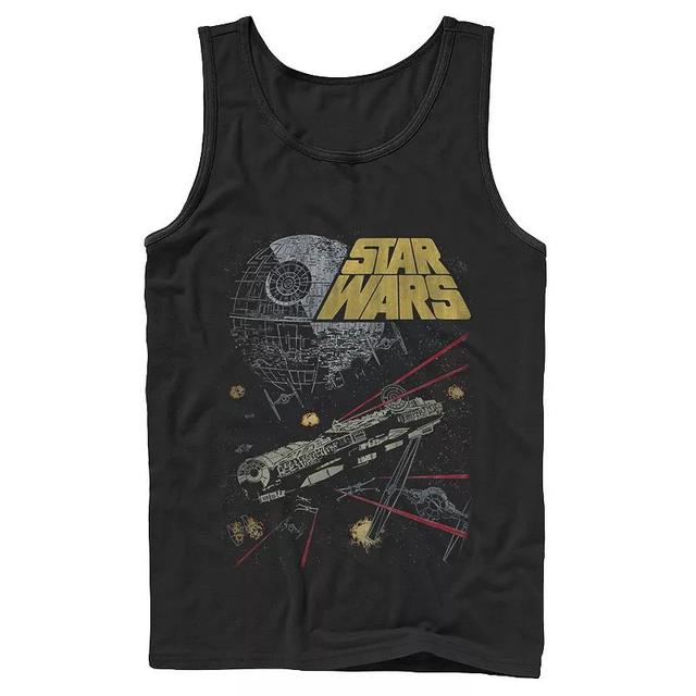 Mens Star Wars Millennium Falcon Battle Tank Top Product Image