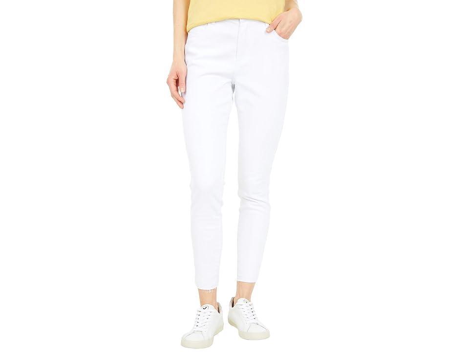 KUT from the Kloth Connie High-Rise Ankle Skinny Jeans (Optic White) Women's Jeans Product Image