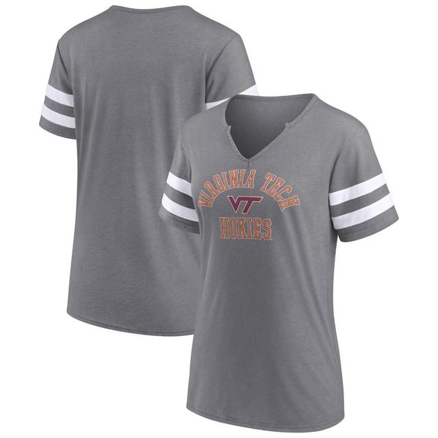 NCAA Virginia Tech Hokies Womens V-Neck Notch T-Shirt Product Image