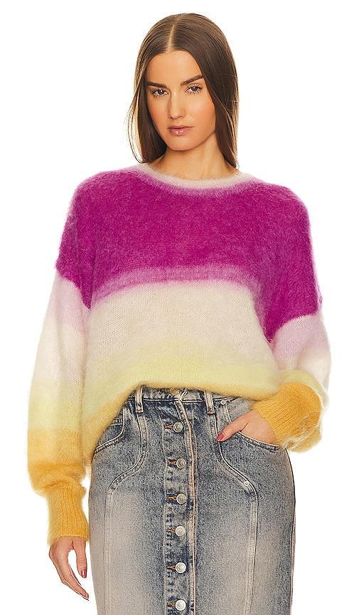 Isabel Marant Etoile Drussell Sweater in Multi. Size 36/4. Product Image