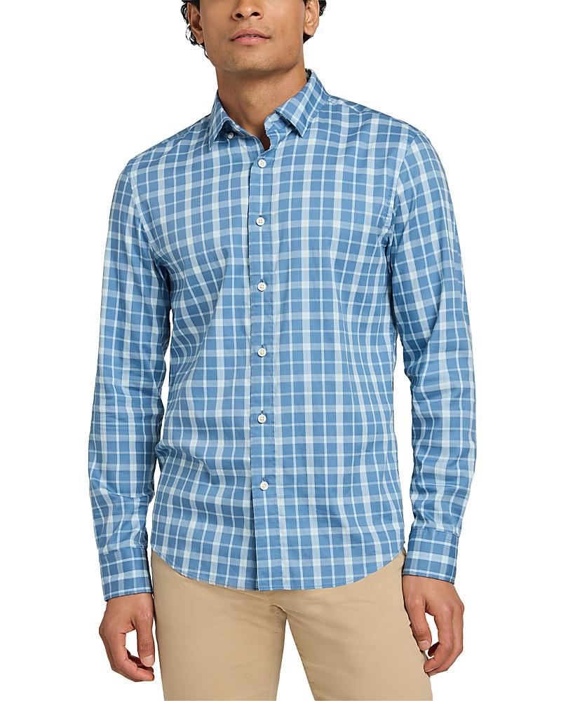 Faherty The Movement Shirt (Winter Roads Plaid) Men's Clothing Product Image