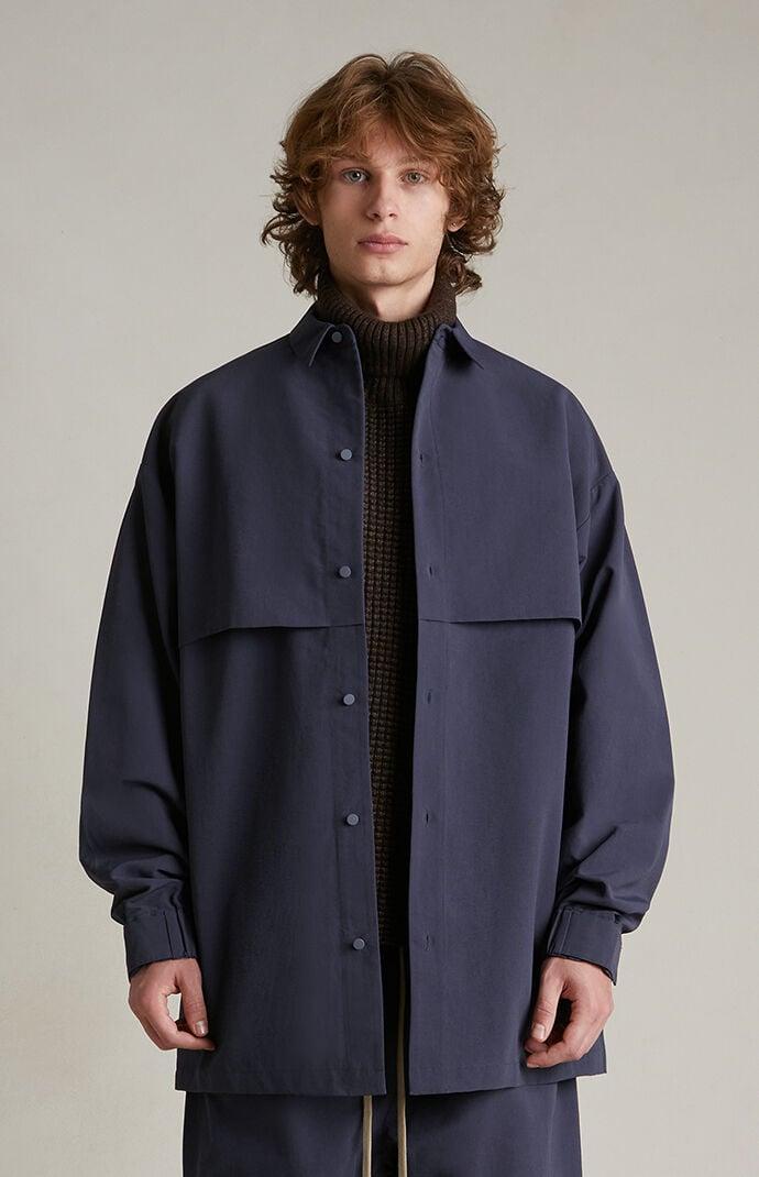 Fear of God Essentials Men's Military Nylon Overshirt Jacket - Product Image