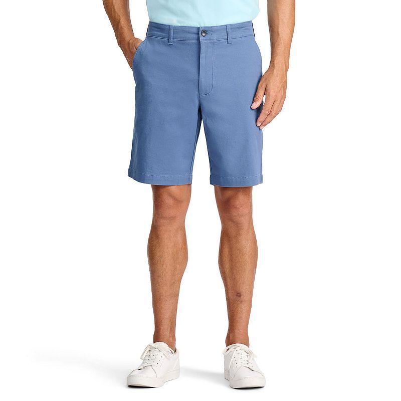 Mens IZOD Saltwater 9.5-in. Flat Front Shorts Product Image