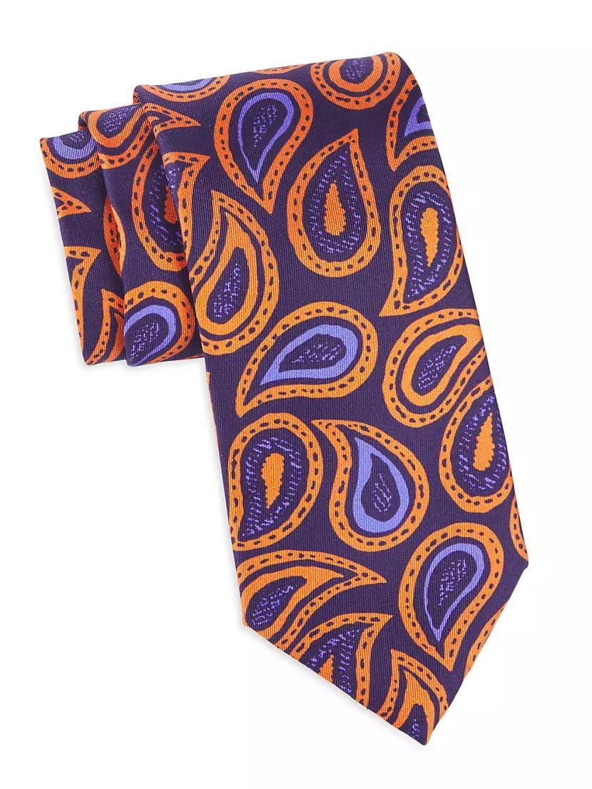 Novel Paisley Silk Tie Product Image