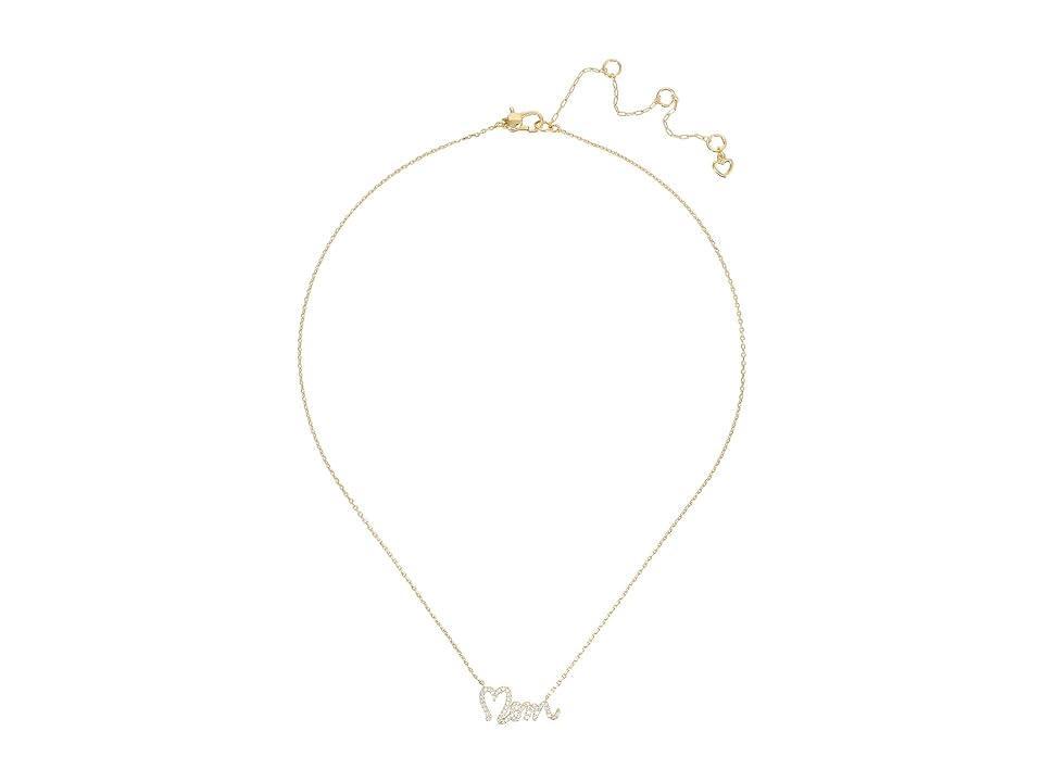 kate spade new york mom pav pendant necklace Product Image