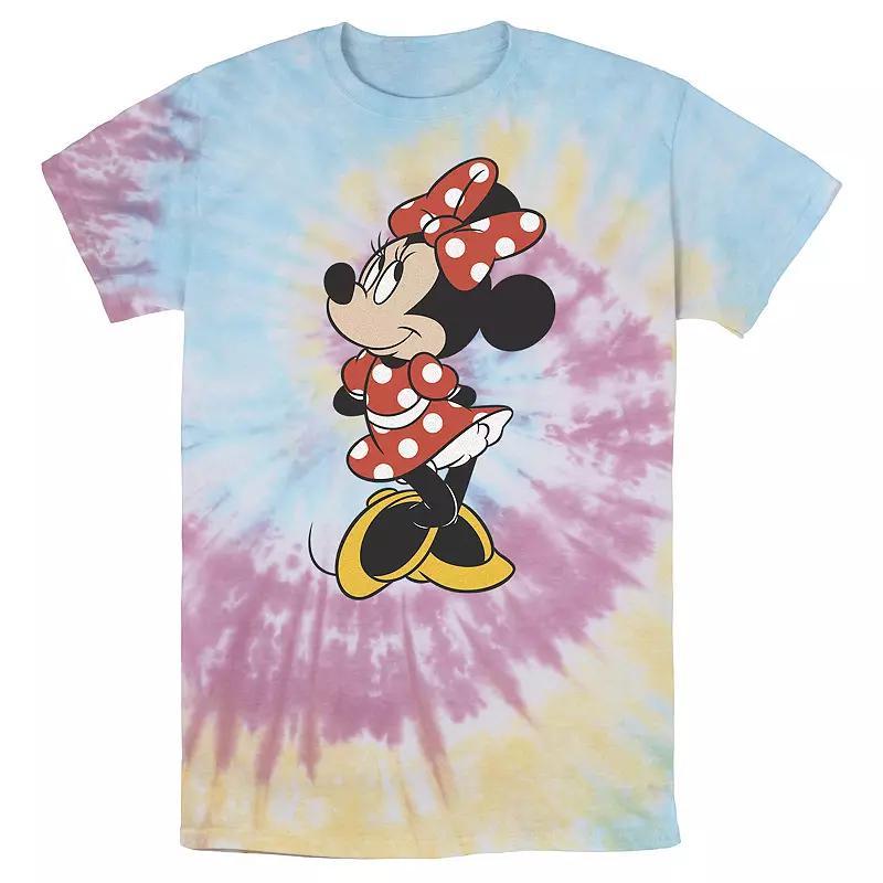 Mens Disney Minnie Mouse Vintage Minnie Pose Wash Tee Product Image