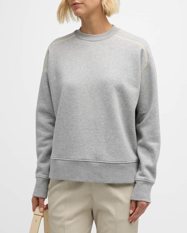 Fleece Stitched Sweatshirt Product Image