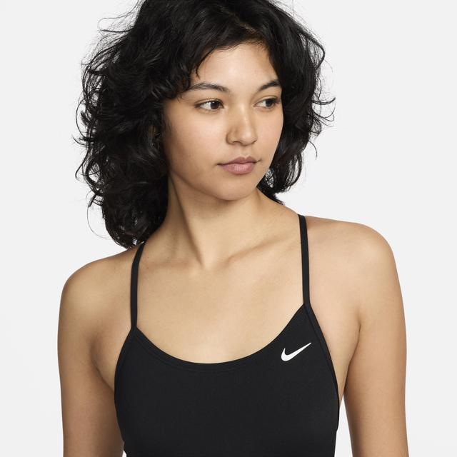 Nike Women's Swim Lace-Up Tie-Back One-Piece Swimsuit Product Image